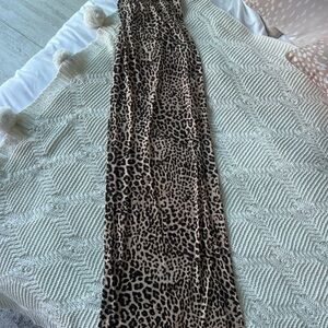 Leopard Print Maxi Skirt